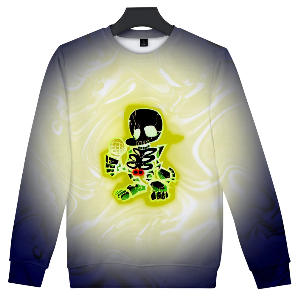 

Friday Night Funkin Sweatshirt Cartoon Hoodie Sweatshirt Pullovers Regular Sleeve Casual Style Boys and Girls Sweater