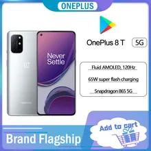 Original Global Rom OnePlus 8T 8GB RAM 128GB ROM SmartPhone 48MP Quad Camera Snapdragon 865 120Hz Fluid AMOLED Screen 65W Charge (1)