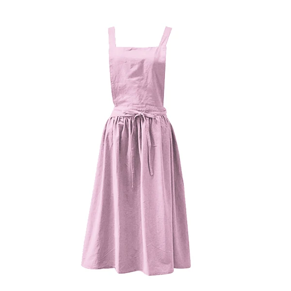 Комплект из 2 предметов Простой Цветочный фартук хлопка и льна для садоводства