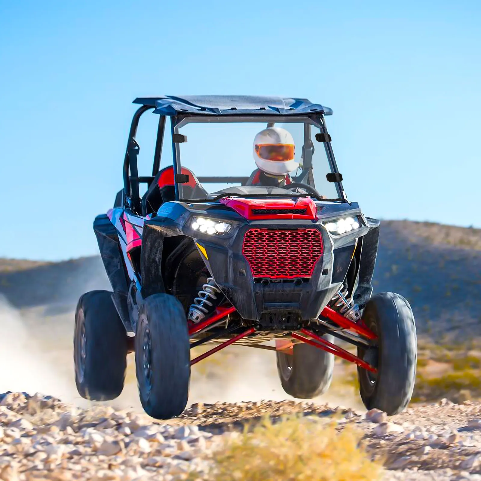 Для Polaris RZR UTV полное лобовое стекло половина лобового стекла для 4 S 900 /XP 1000 2014 2015 2016