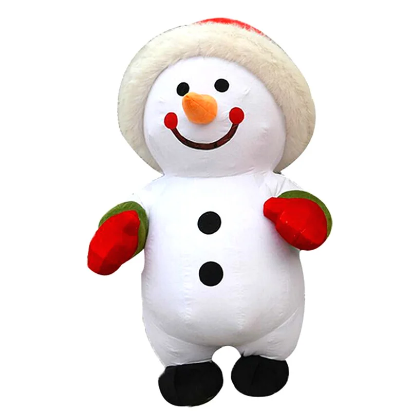 2 6 м высота Хэллоуин Рождество Снеговик надувной костюм талисмана костюмы