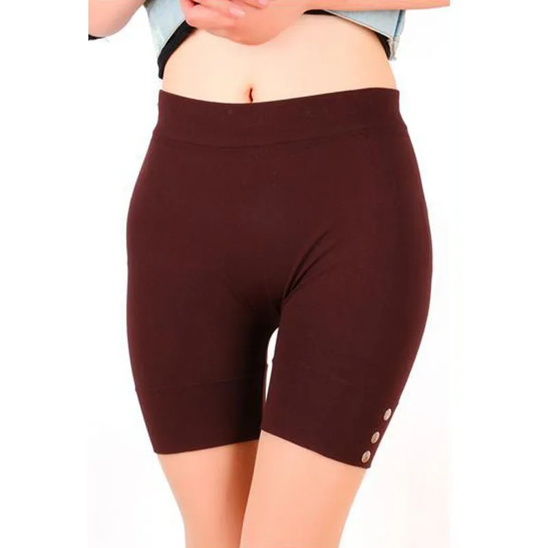 

Women's Casual Solid Summer Slim Fitness High Stretch Short Sporting Leggings,
