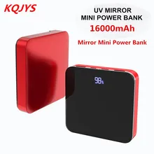Power Bank 16000mAh QI Wireless Mini Portable 2.1A Fast Charger External Battery Pack for Samsung Huawei iPhone OPPO Xiaomi VIVO
