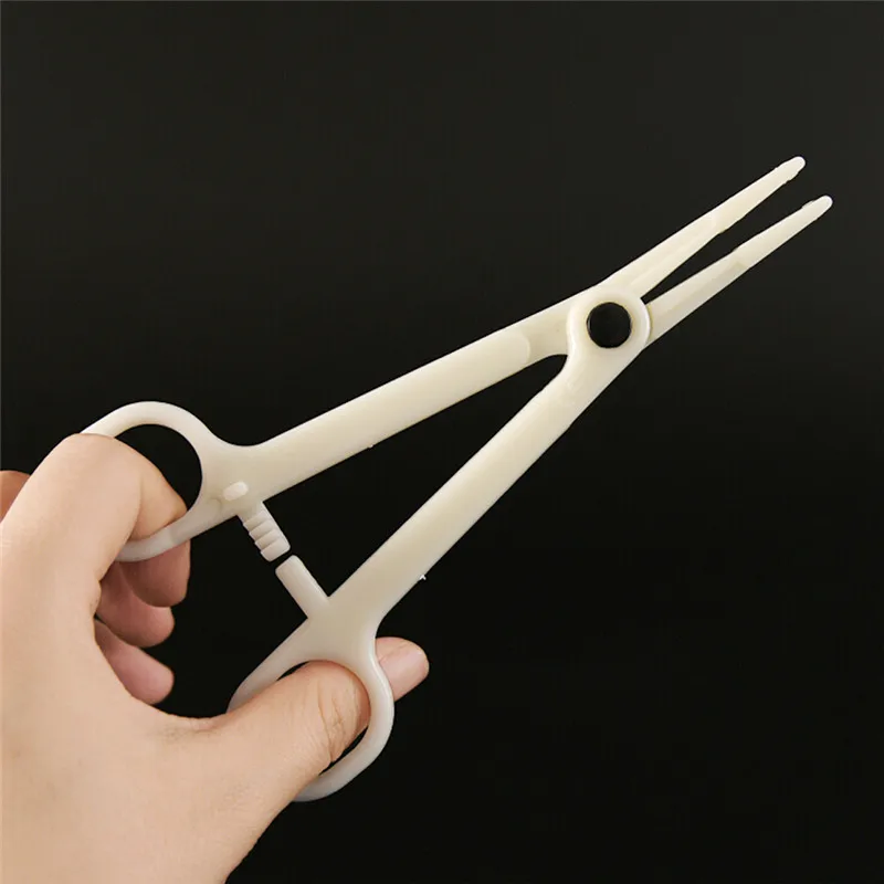 1 шт. акриловый зажим для пирсинга прокола губ пупка или носа круглая открытая