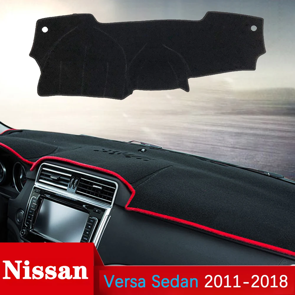 

For Nissan Versa Sedan N17 Almera Sunny Latio 2011~2018 Anti-Slip Mat Dashboard Cover Pad Sunshade Dashmat Accessories 2016 2017