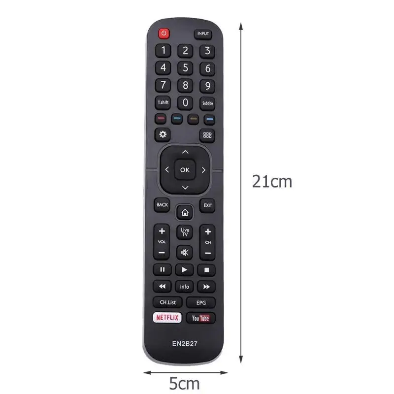 EN2B27 для Hisense Смарт ТВ пульт дистанционного управления Замена 32K3110W 40K3110PW 50K3110PW 40K321UW 50K321UW 55K321UW дропшиппинг