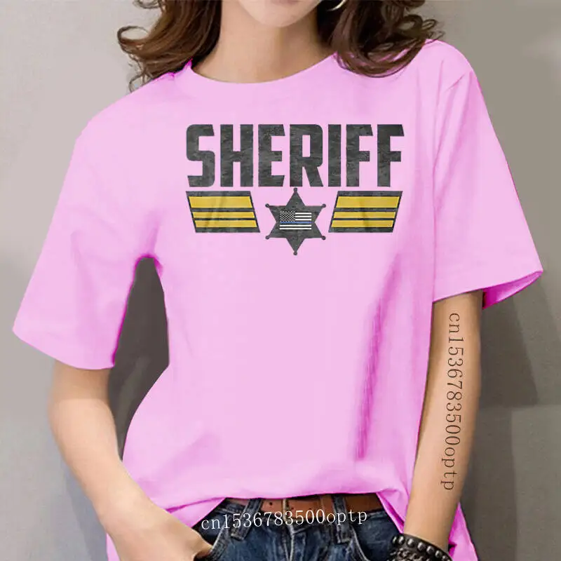 

women t shirt Sheriff Tee tshirts Women t-shirt