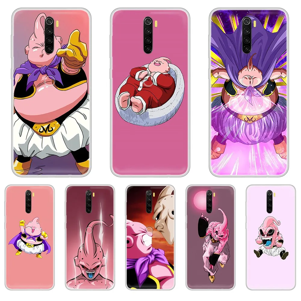 Majin Buu Japan Dragon Ball красивый прозрачный чехол для телефона XIAOMI Redmi Note 3 4 5 6 7 8 9 9s Pro max 8T