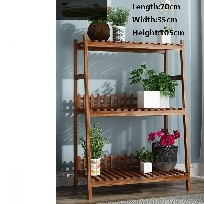 

For Huerto Urbano Madera Etagere Plante Estanteria Escalera Balkon Plant Rack Balcony Shelf Outdoor Dekoration Flower Stand
