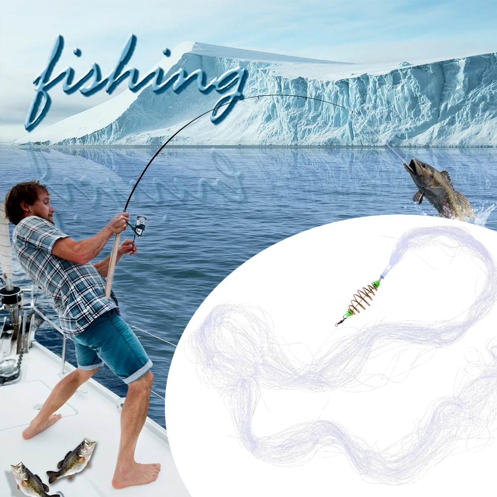 

Нейлоновая рыболовная сеть, ловушка, износостойкая рыболовная клетка, кастинговая сеть, Ловец рыбы, снасти, рыболовные аксессуары