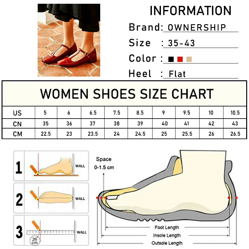 

New Women Square Toe PU Patent Leather Flat Ladies Buckle Casual Shoes Female Solid Elegant Office Summer Footwear Plus Size