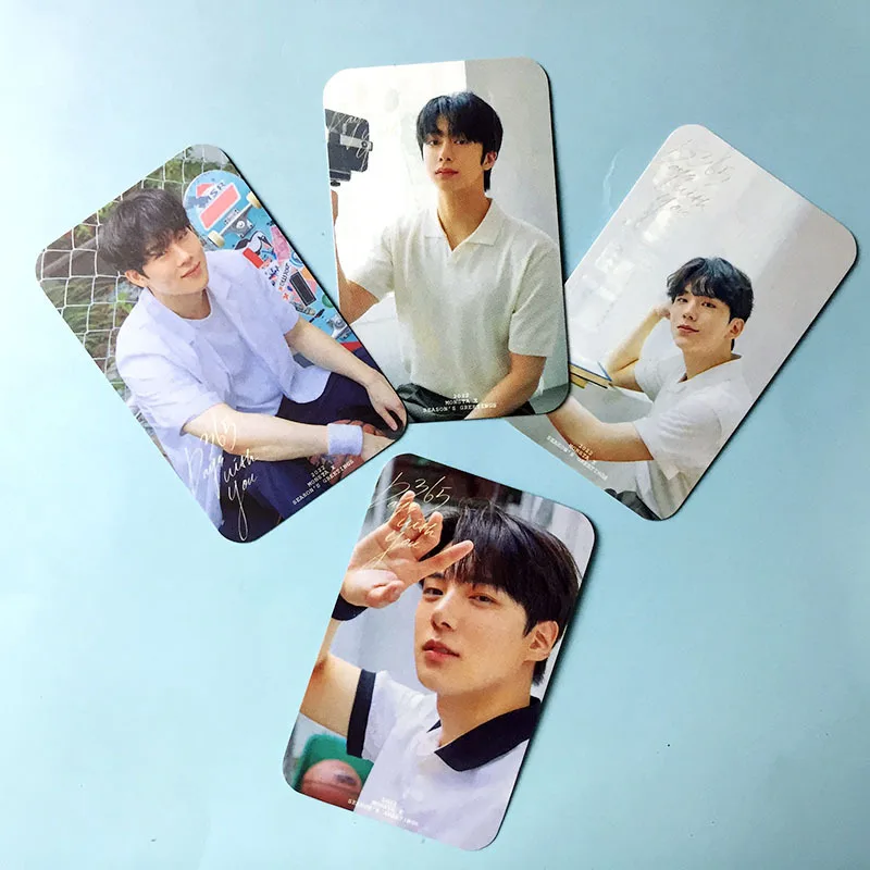 Фотокарточка с поздравлением 7 шт./компл. MONSTA X 2022 SEASON'S |