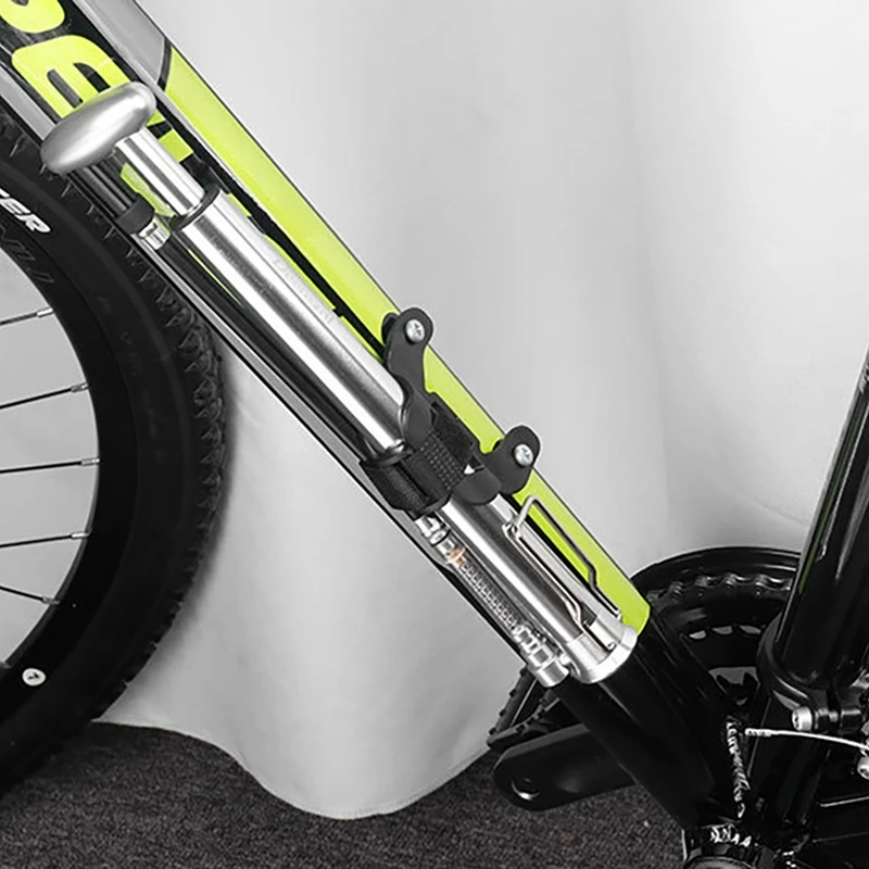 Bike Pump 160PSI Cycling Tire Ball Floor Inflator CNC Alloy Barrel With Bleeder Pedal Hose Presta Schrader Valve | Спорт и