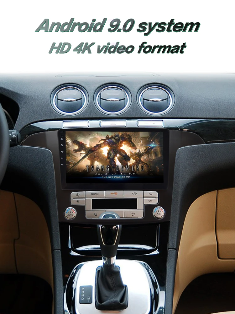 4G LTE 32G rom android 9,0 Автомобильный gps мультимедийный видео радио плеер dash для Ford galaxy Max C-Max автомобильный навигатор стерео