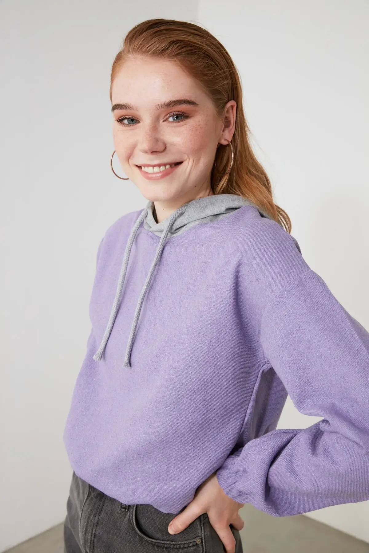 

Trendyol Hooded Bluz TWOAW21BZ1399