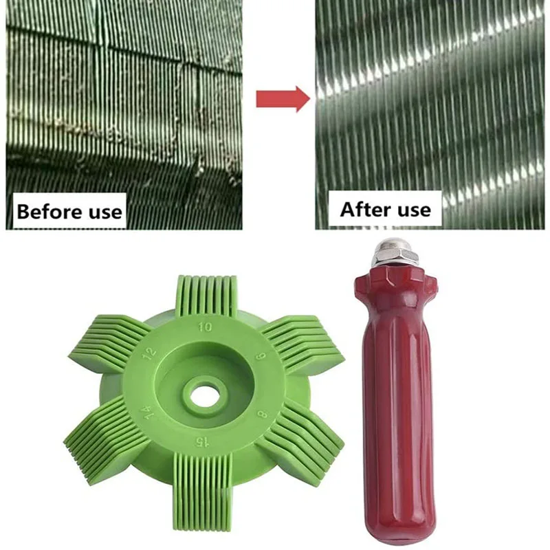 Автомобильный A/C конденсатора радиатора ребра гребень змеевик кондиционера