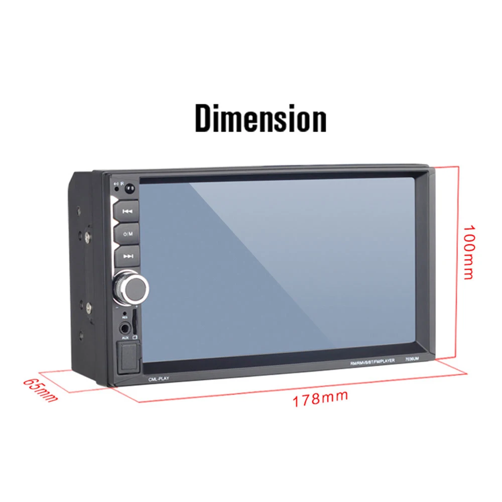 Салона автомобиля MP5 плеер Поддержка TF карта Автомобильный стерео автомобильные