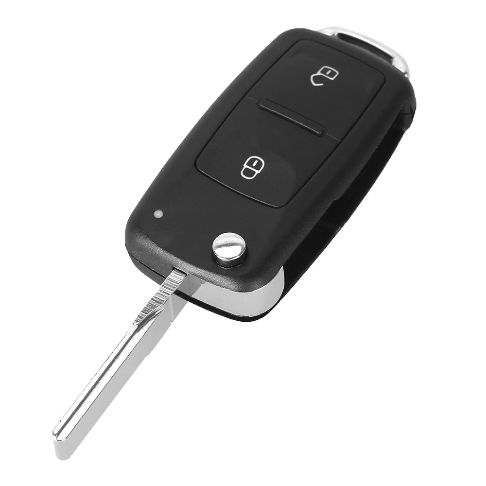 Dandkey 10 шт. откидная оболочка ключа дистанционного управления для VW Volkswagen Golf Jetta