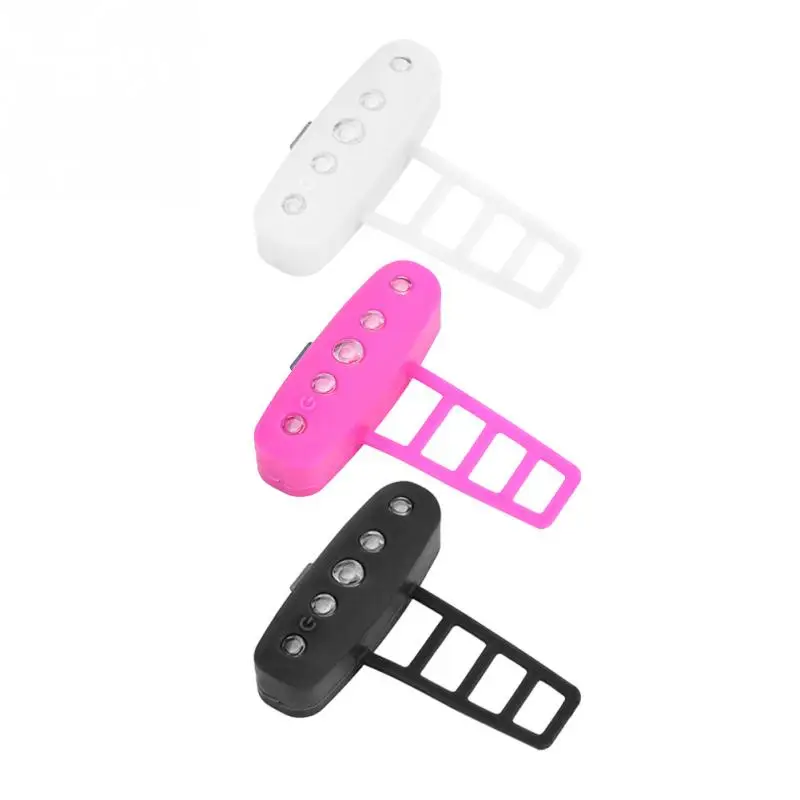 Bicycle Light Silicone Rear Mountain Road Bike USB Charging Warning Lamp Ultra Bright Tail | Спорт и развлечения
