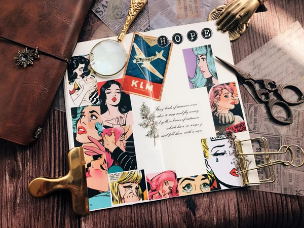 14 шт. 2019 винтажный плач леди плакат стикер набор для скрапбукинга альбом мусор