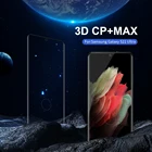 Для Samsung Galaxy S21 ультра протектор экрана NILLKIN 3D Защитная пленка с полным покрытием Защитная пленка из закаленного стекла с защитой от S21 ультра 5G