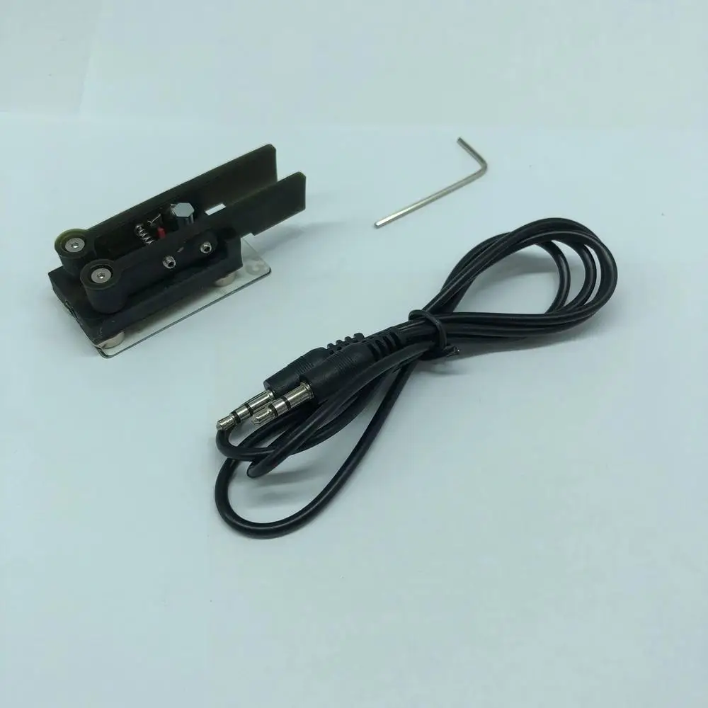 

Portable Dual Paddle Automatic Key Shortwave Radio Cw Morse Code Base Magnetic Adsorption