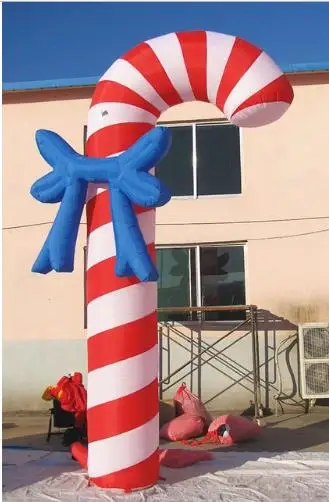 

5m/16.4'H--Air Blown/ Inflatable Candy Cane Christmas Arch Advertising