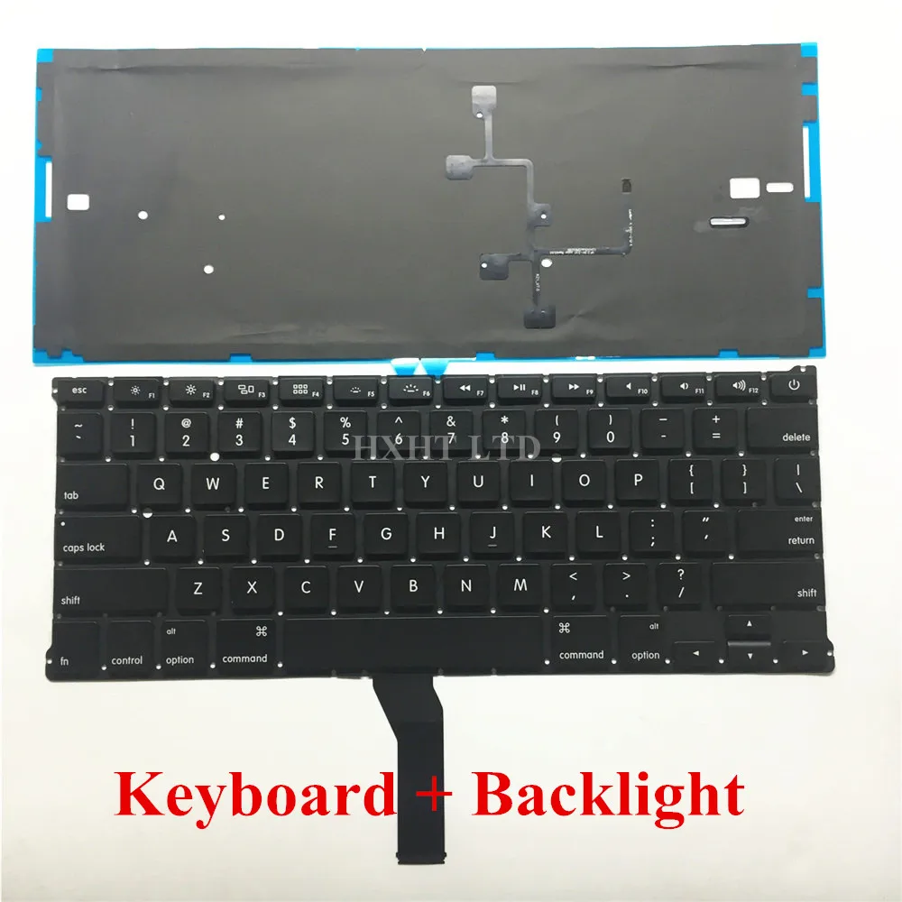 Клавиатура A1369/A1466 для Apple Macbook Air 13 дюймов клавиатура с подсветкой США английская
