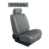 BOOST для Toyota Ractis Lepice автомобильный чехол 2013 NCP125 чехол для сидения автомобиля полный комплект 5 сидений правый руль вождения - Название цвета: 19-03 Gray