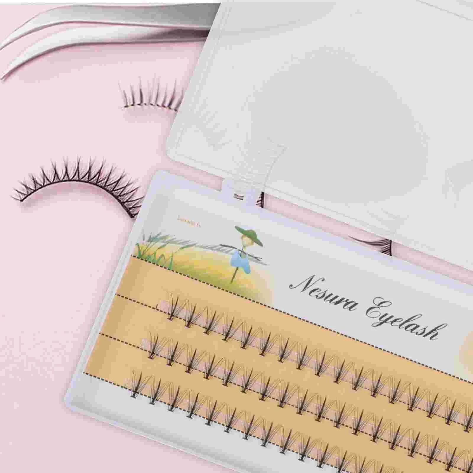 1 коробка креативных женских накладных ресниц Декоративные Искусственные черные