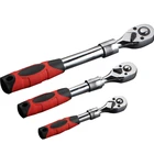 Набор телескопических регулируемых торцевых ключей, 14 дюйма, 38 дюйма, 12 дюйма, 72 зубца