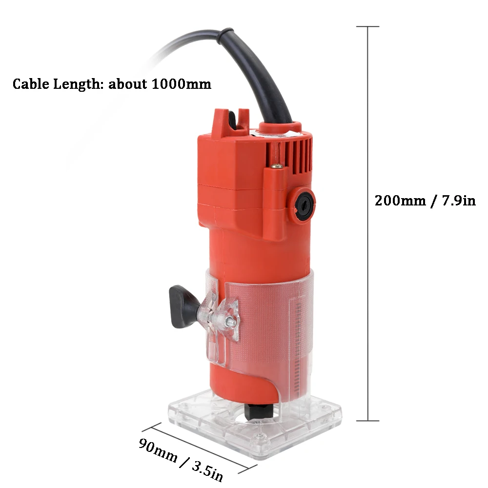Электрический ручной триммер фрезерный станок для резьбы по дереву флип-борт
