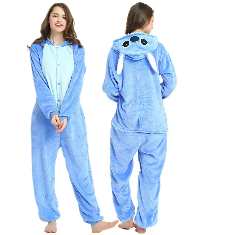 Кингуруми Акула Пикачу Onesie взрослых женщин животных пижамы набор фланелевые теплые мягкие пижамы зимний комбинезон пижамы Косплей