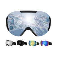spherical double layer ski protective goggles uv anti fog wind proof mask glasses mountaineering ski eyewear equipment supplies