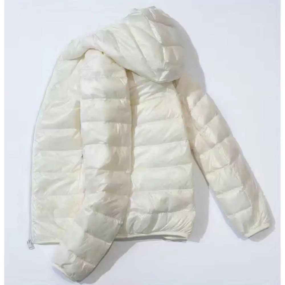 Брендовая женская куртка на утином пуху 5xl 6xl 7XL 8XL Ультралегкая пуховая верхняя