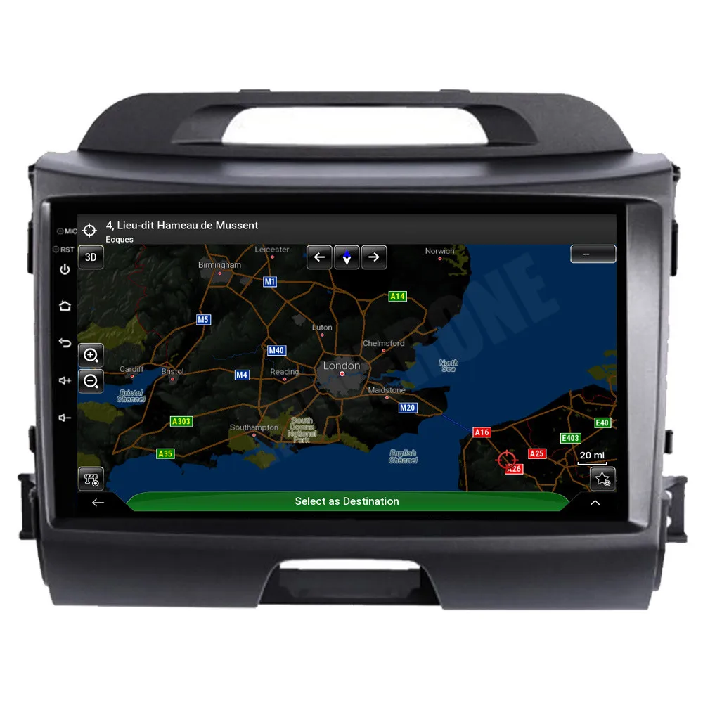 Автомагнитола для Kia Sportage R мультимедийный проигрыватель с четырехъядерным