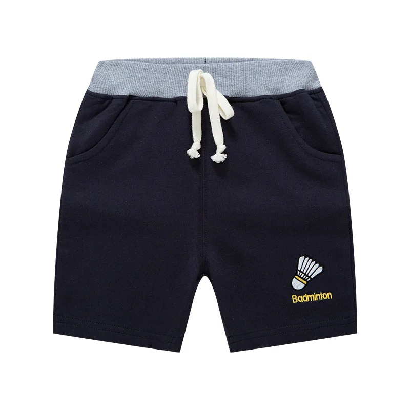 Pantalones cortos deportivos para ni&ntilde;os, informales, el&aacute;sticos, a la moda, novedad, verano, 2022-2