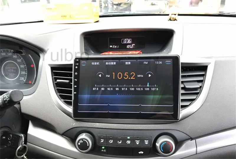 Фото Автомобильный мультимедийный комплект yulbro10 дюймов, 4 ядра, Android, для Honda CRV 2012 2013 2014 2015 2016, dvd-радио с bluetooth, gps-навигацией №2