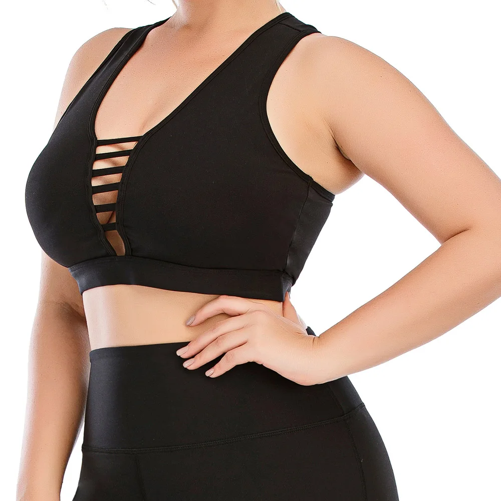 2021 размера плюс для йоги тренажерного зала Фитнес костюмы Спортивная одежда