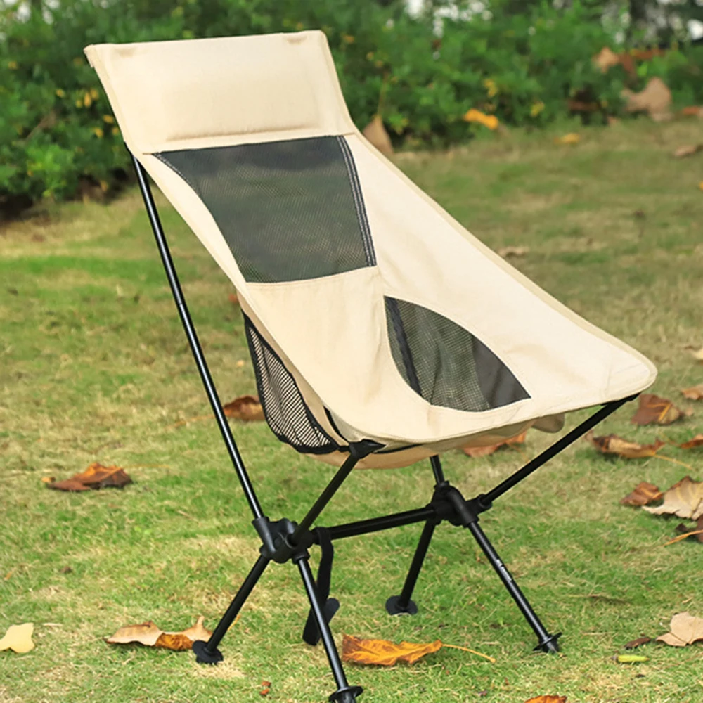 Satılık Balıkçılık Sandalyeler Taşınabilir Katlanır Açık, Rulman 150 Kg'a Kadar, Ultralight Katlanır Kamp Sandalyesi Yürüyüş Için, Bahçe, Plaj, Barbekü