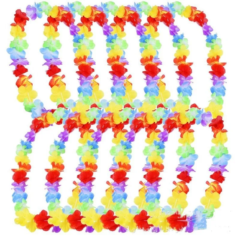 10 шт. Декоративная гирлянда из цветов|flower lei|hawaiian flower leiflowers diy |