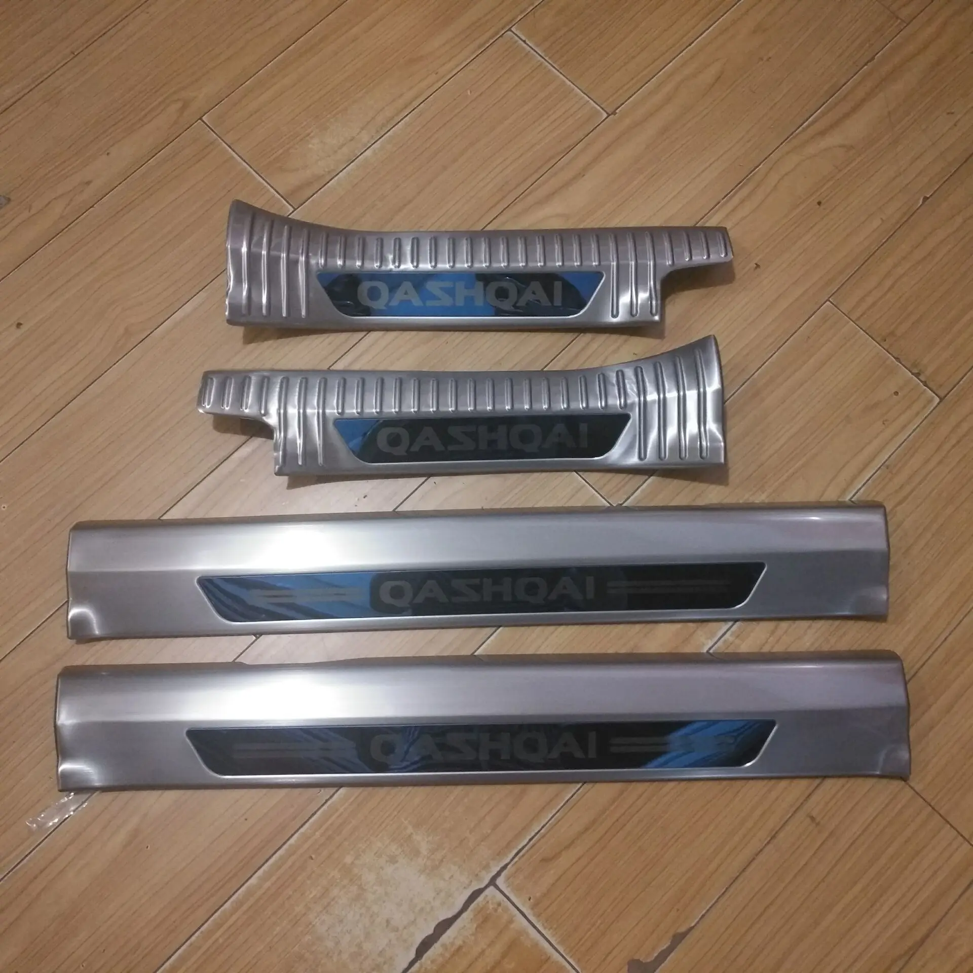 

Внешняя Накладка на порог двери из нержавеющей стали для NISSAN Qashqai 2016-2019