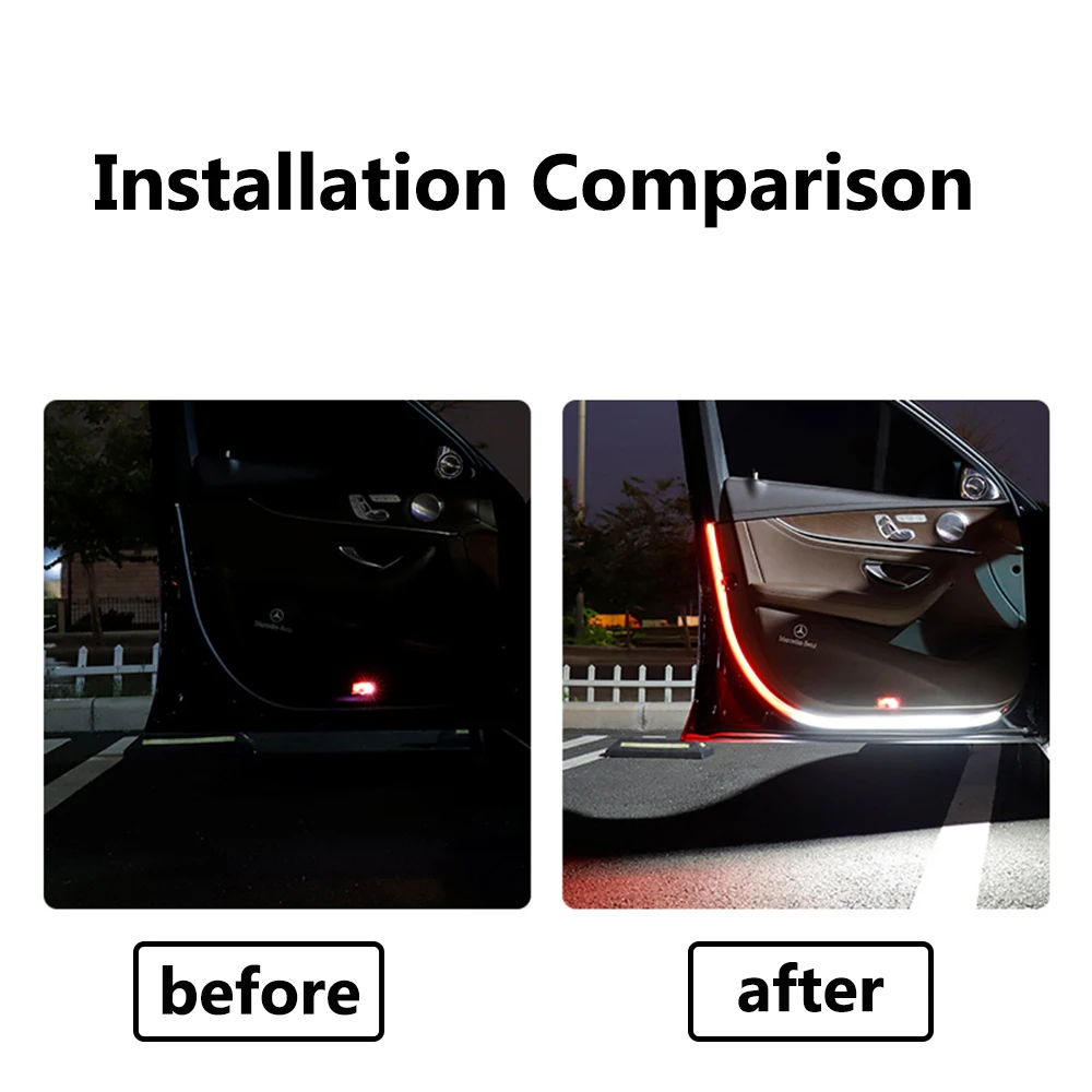 144 светодиодов двери автомобиля интерьер светильник украшения s с автоматическим