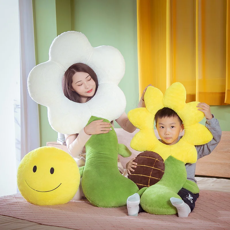 

INS мультяшный цветок искусственный коврик Декоративная Подушка плюшевая мягкая игрушка домашнее сиденье диван декор для сна