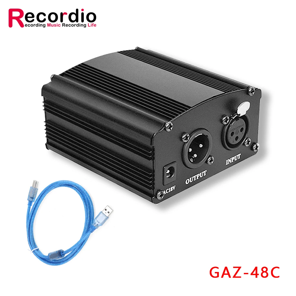 GAZ 48 Новый стиль профессиональный фантомный источник питания 12 В для