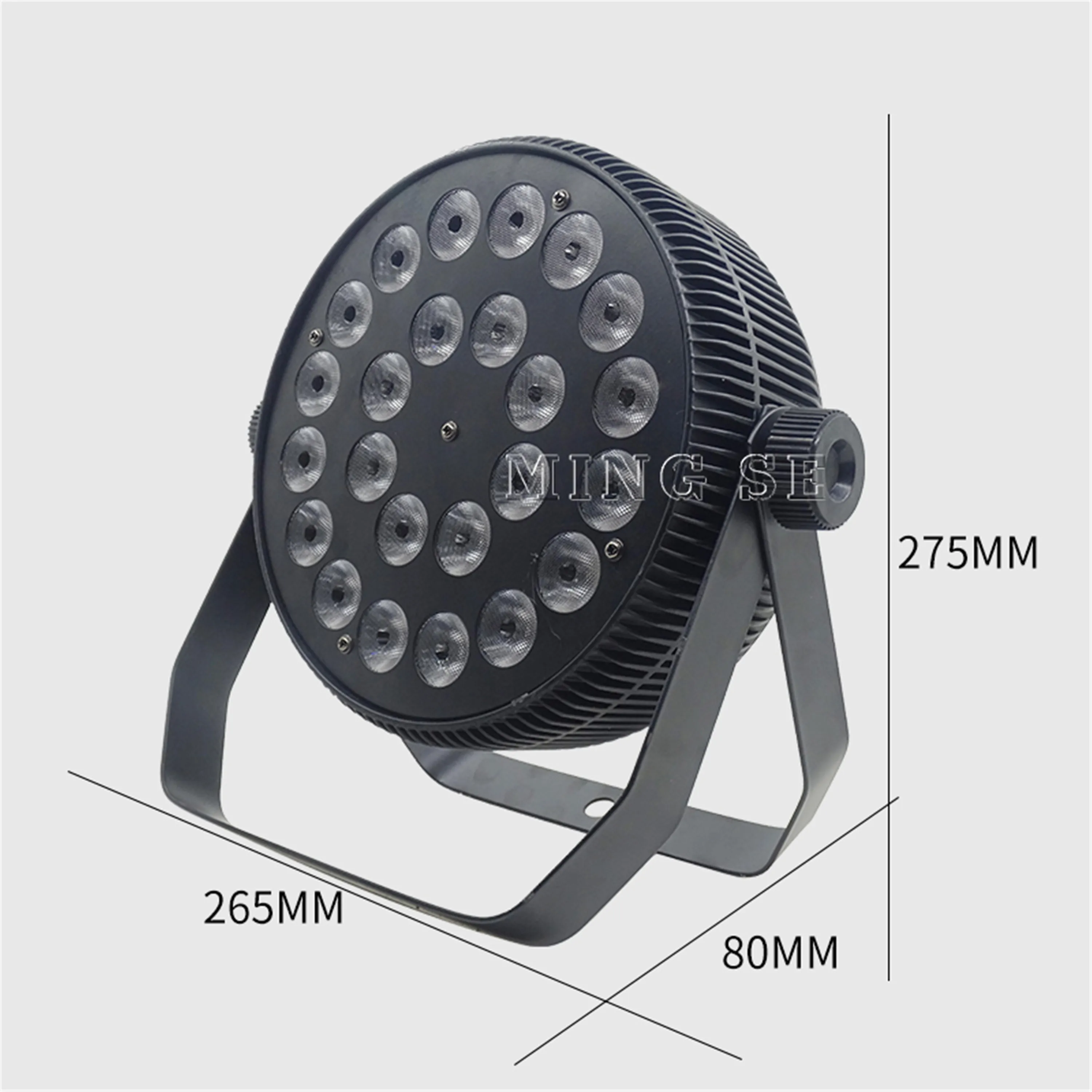 10 шт./лот 24x12 Вт RGBW 4 в 1 светодиодный прожектор Par 24*12 с dmx512 сценический светильник
