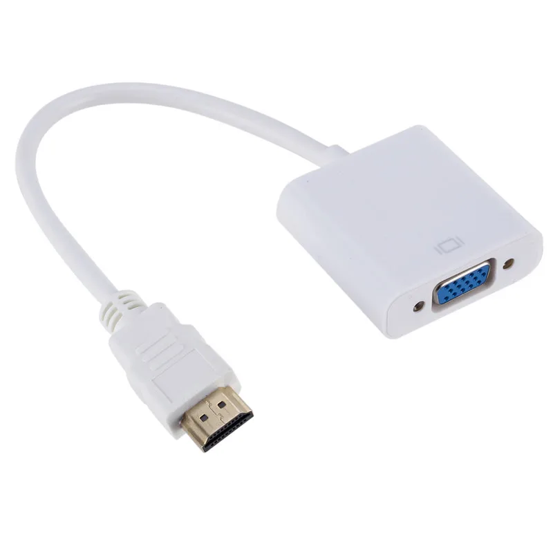 Кабель преобразователь Grwibeou HDMI VGA штекер гнездо цифровой аналоговый HD 1080P для ПК