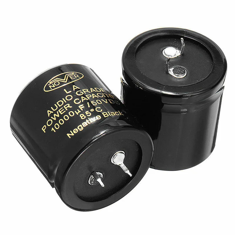 Одна пара 10000 мкФ 50V Audio Power Filter конденсаторный усилитель HiFi 35x35 мм - купить по