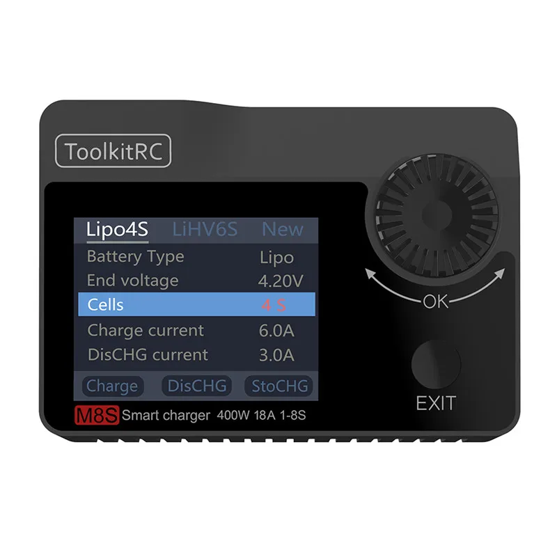 новое зарядное устройство toolkitrc