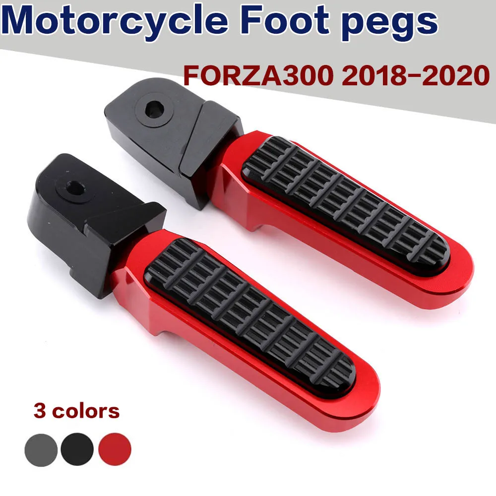 

Для Honda Forza 300 Forza300 2018 2019 аксессуары для мотоциклов ЧПУ Алюминиевый сплав задний Комплект подножка подножки колышки подножки
